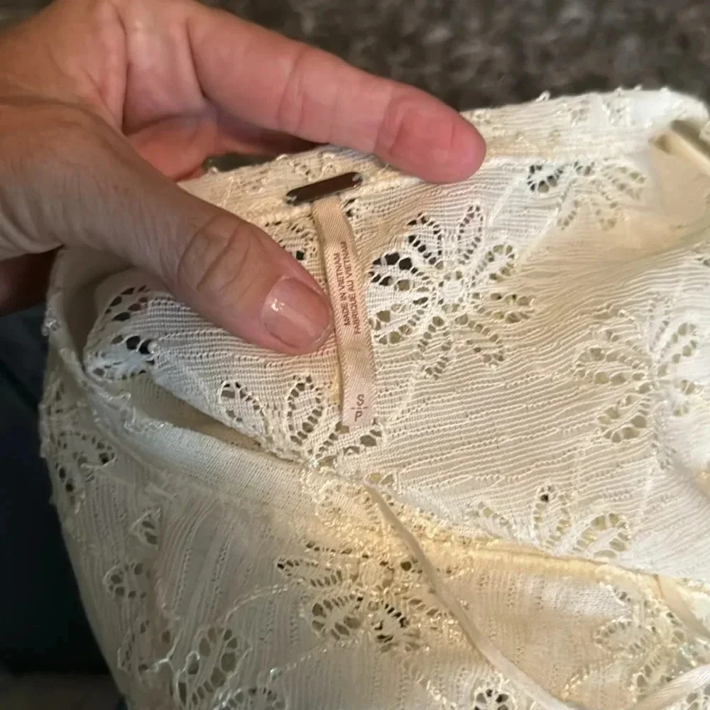 Free People sheer floral